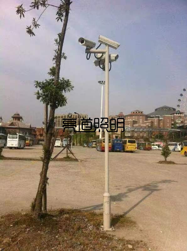 小區(qū)室外家用監(jiān)控立桿安裝高度怎么選？